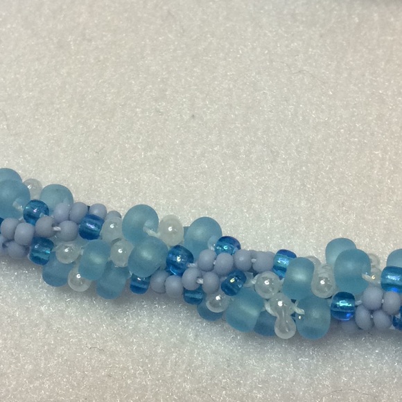 FINAL SALE PRICE OOAK Lia Rosa Designs Blue Choker - Picture 5 of 5